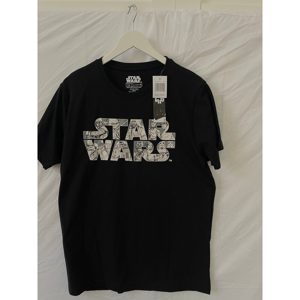 NWOT- Star Wars tee Shirt - Size- Large. Let the force be with you wearing!